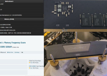 Saltycroissant Smashes World Record with CORSAIR Vengeance DDR5 RAM
