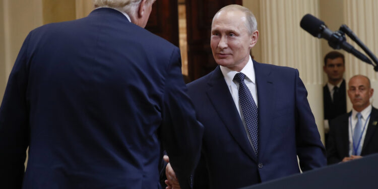 Russian State TV Hosts Nuclear Threat Ahead of Trump-Putin Summit