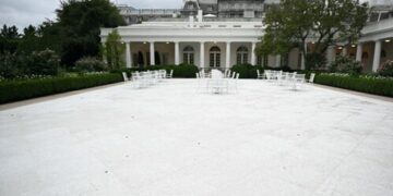 Trump Brags About New White House Look: Stone Patio or Disaster?