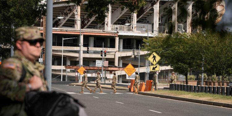 Washington D.C. Deployed National Guard for Crime & Homelessness