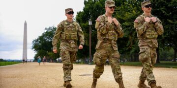 Trump Announces Night Patrols in D.C. With Police & National Guard