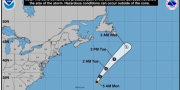 The upcoming two-week forecast for the Atlantic Basin is expected to be relatively quiet, but September could bring a change.