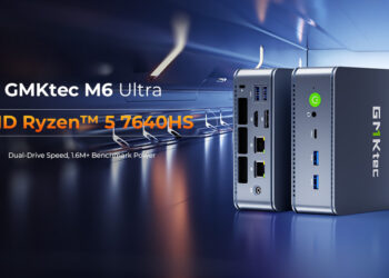 GMKtech has launched the NucBox M6 Ultra, a compact mini PC that offers a versatile and affordable solution for everyday users. This new model is powered by the AMD Ryzen 5 7640HS processor, which features 6 cores and 12 threads. It runs at a boost clock of up to 5.0 GHz and includes Radeon 760M integrated graphics based on RDNA 3 architecture.