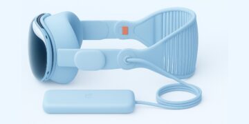 Apple’s upcoming Vision Pro 2 is set to feature an upgrade from the M2 chip to the more powerful M5 chip. This change, confirmed by code discovered in Apple’s software, promises significant performance improvements while maintaining the current bulky design. The leak was reported by MacRumors contributor Aaron Perris and aligns with long-standing rumors suggesting a late 2025 release.