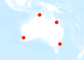 Map Shows Where Australia Allows US Warships to Reload Weapons