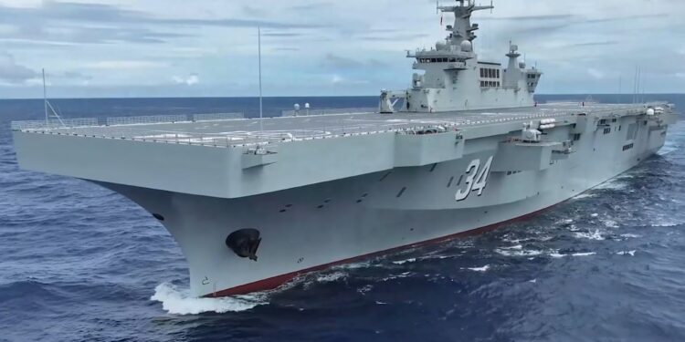 New Chinese Warship Debuts in Contested Waters