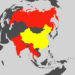 Map Highlights Conflicts Surrounding China