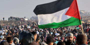 Nearly six in ten Americans believe members of the United Nations should recognize a Palestinian state, according to a new poll by Reuters and Ipsos.