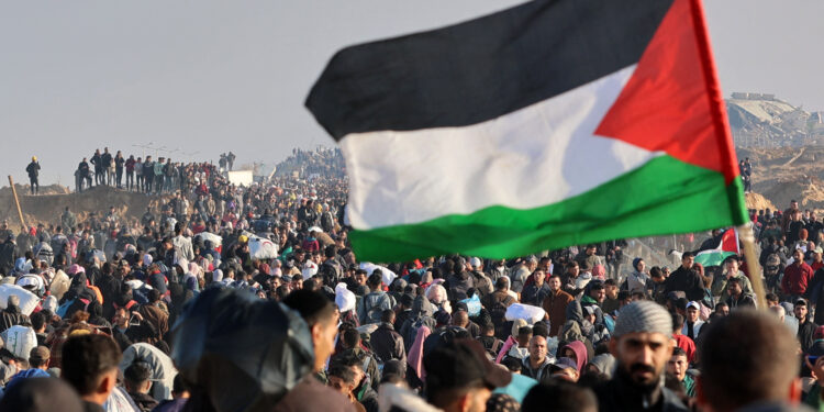 Nearly six in ten Americans believe members of the United Nations should recognize a Palestinian state, according to a new poll by Reuters and Ipsos.