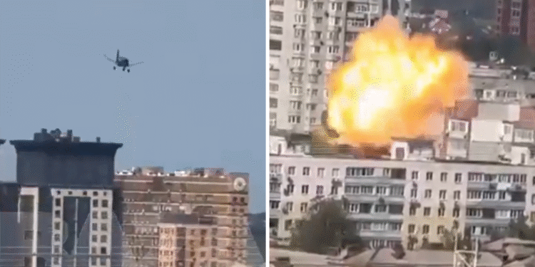 **Video: Russia Says Ukraine Drone Struck Rostov Apartment Building**