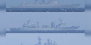 Russian and Chinese Naval Fleets Sails Near US Ally
