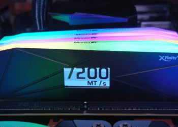 V-Color Launches XFinity+: World’s First DDR5 RAM With OLED Display!