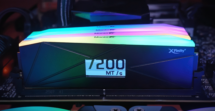 V-Color Launches XFinity+: World’s First DDR5 RAM With OLED Display!