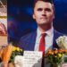 Mourners Gather for Charlie Kirk’s Memorial Service in Arizona