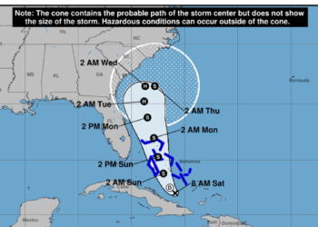 National Hurricane Center warns of Imelda and Humberto danger