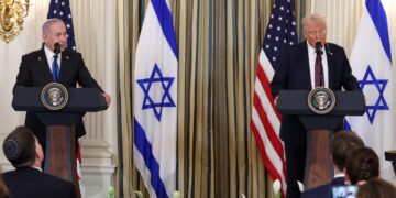 Trump announced that Israel agreed to the U.S. peace plan aimed at ending the war in Gaza.
