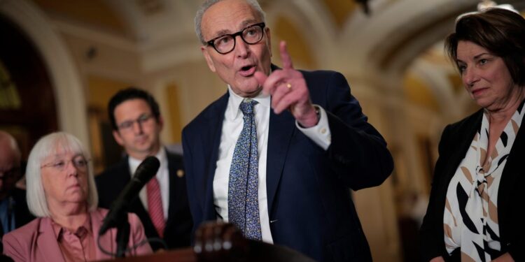 When will the Senate vote on a government shutdown?