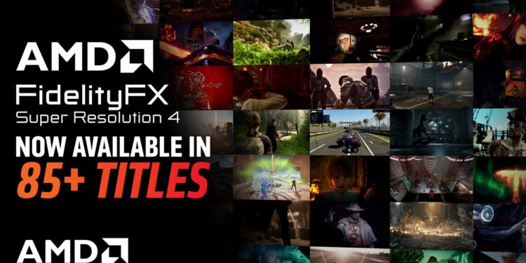 AMD Driver Update Adds FSR 4 to Over 85 Games