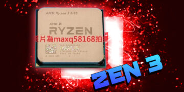 The Ryzen 3 5100, a slowest member of the Zen 3 lineup based on the Ryzen 5000 series, was never globally released but has recently surfaced online. This processor features 4 cores and 8 threads with a base clock speed of 3.8 GHz and a boost clock up to 4.2 GHz. The L2+L3 cache size is 10 MB (2 MB + 8 MB), and it dissipates heat at 65W. Notably, the Ryzen 3 5100 was exclusively launched in China.