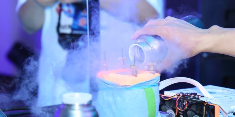 Gigabyte recently achieved a new world record for the AMD Ryzen 7 9800X3D CPU frequency using its X870 AORUS Tachyon motherboard. During an event in Shanghai, China, Gigabyte’s in-house overclocker Hicookie from Taiwan pushed the Ryzen 7 9800X3D to a record-breaking 7.31 GHz.