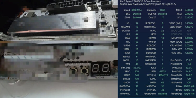 The ASUS B850M AYW Gaming OC is an overclocking powerhouse, potentially outperforming the MSI B850MPOWER. This motherboard offers exceptional memory overclocking capabilities at a budget-friendly price.