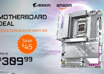 Get Everything for Under $310 with GIGABYTE’s X870E AORUS ELITE
