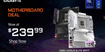 GIGABYTE Z890 AORUS ELITE WIFI7: Perfect Motherboard for $239.99