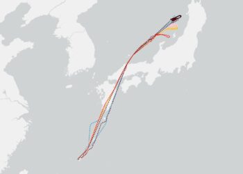 Flight Map Shows U.S. Monitors Possible North Korea Missile Launch
