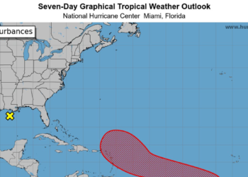 NHC eyes system with ‘high’ chance of turning into depression