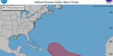 NHC eyes system with ‘high’ chance of turning into depression